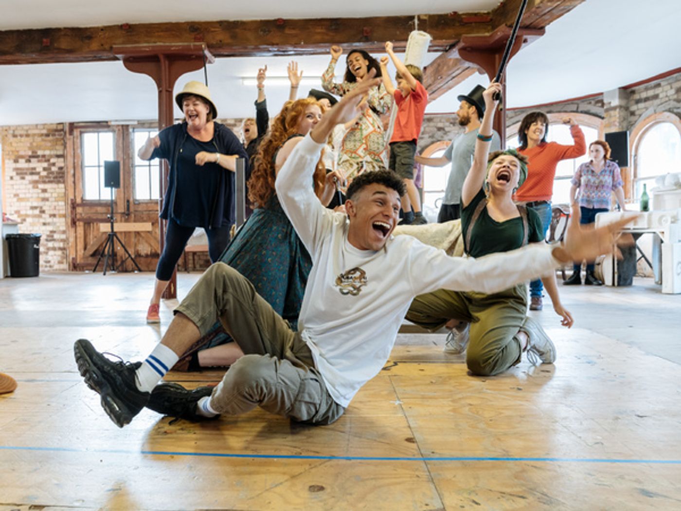 Photo Flash: Inside Rehearsal For THE WATSONS at Menier  Image