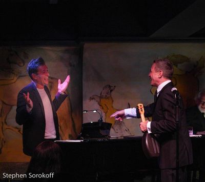 Peter Cincotti & Tony Danza Photo