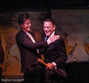 Peter Cincotti & Tony Danza Photo