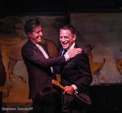 Peter Cincotti & Tony Danza Photo