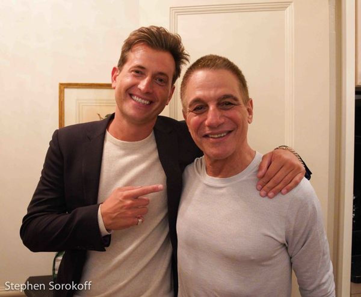 Peter Cintotti & Tony danza at 
