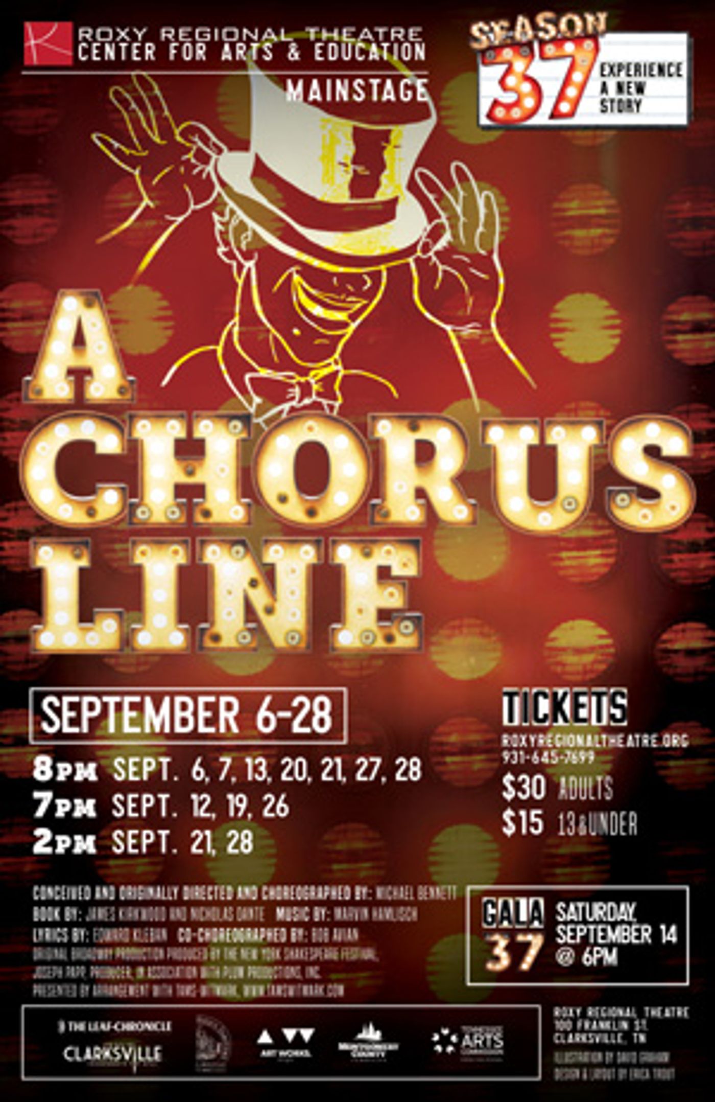 Review: A CHORUS LINE Kicks Off Roxy Regional Theatre's 37th Season In Style  Image