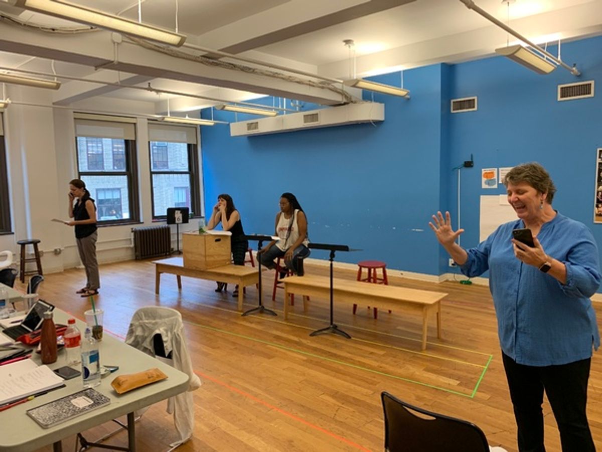 Christianne Greiert, Clare Latham, dL Sams, Kim Crow at 