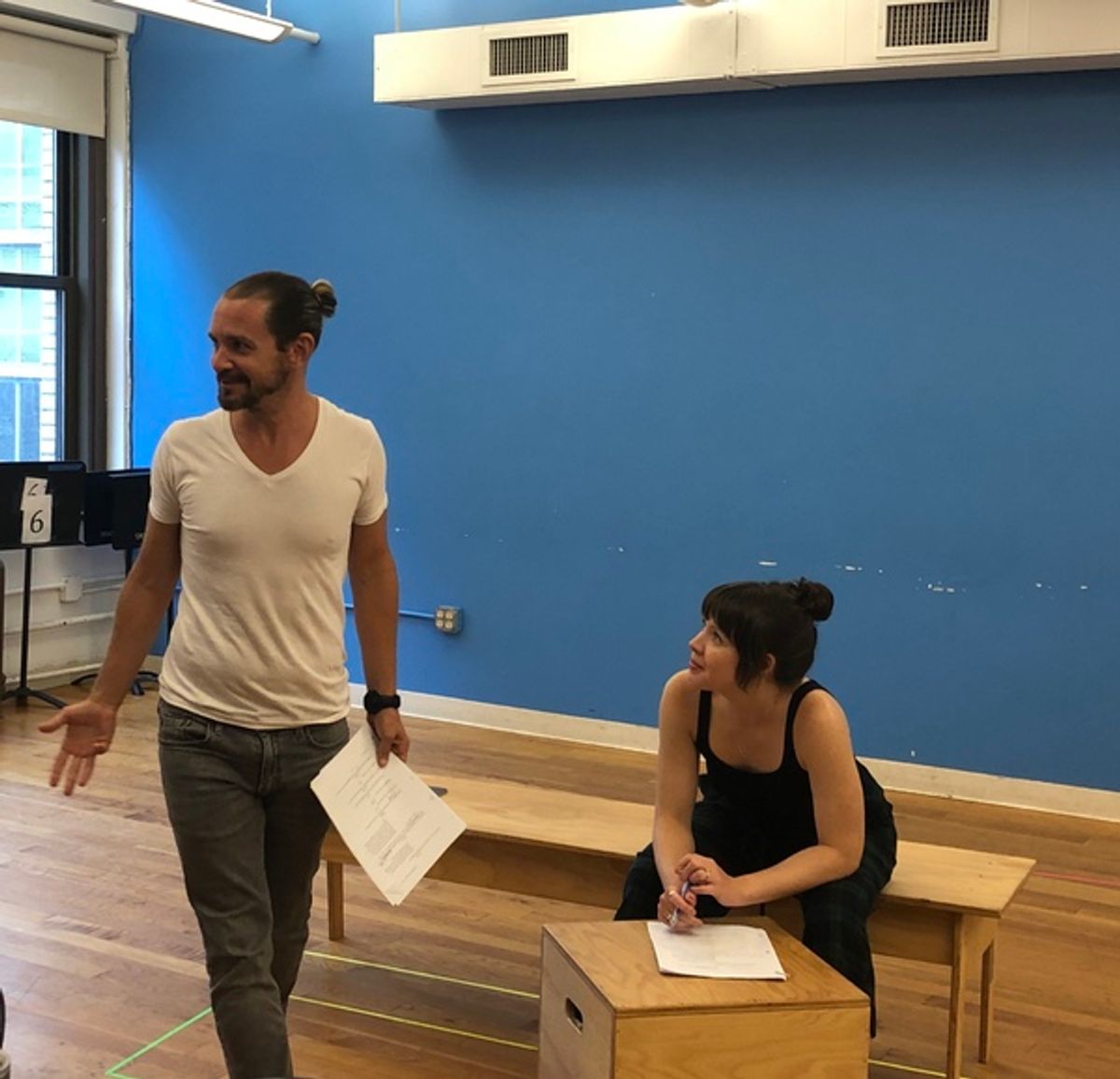 Michael Billingsley and Clare Latham at 