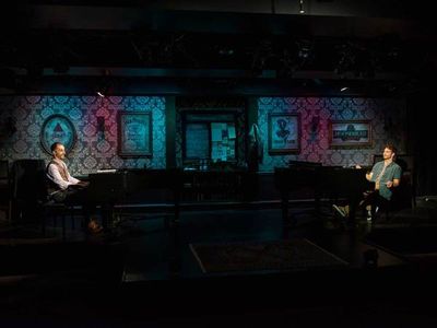 Joe Kinosian (left) and Ben Moss (right). Photo by Michael Brosilow.  Photo