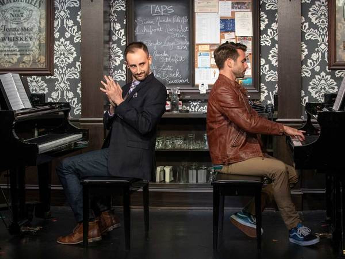 Joe Kinosian (left) and Ben Moss (right). Photo by Michael Brosilow. at 