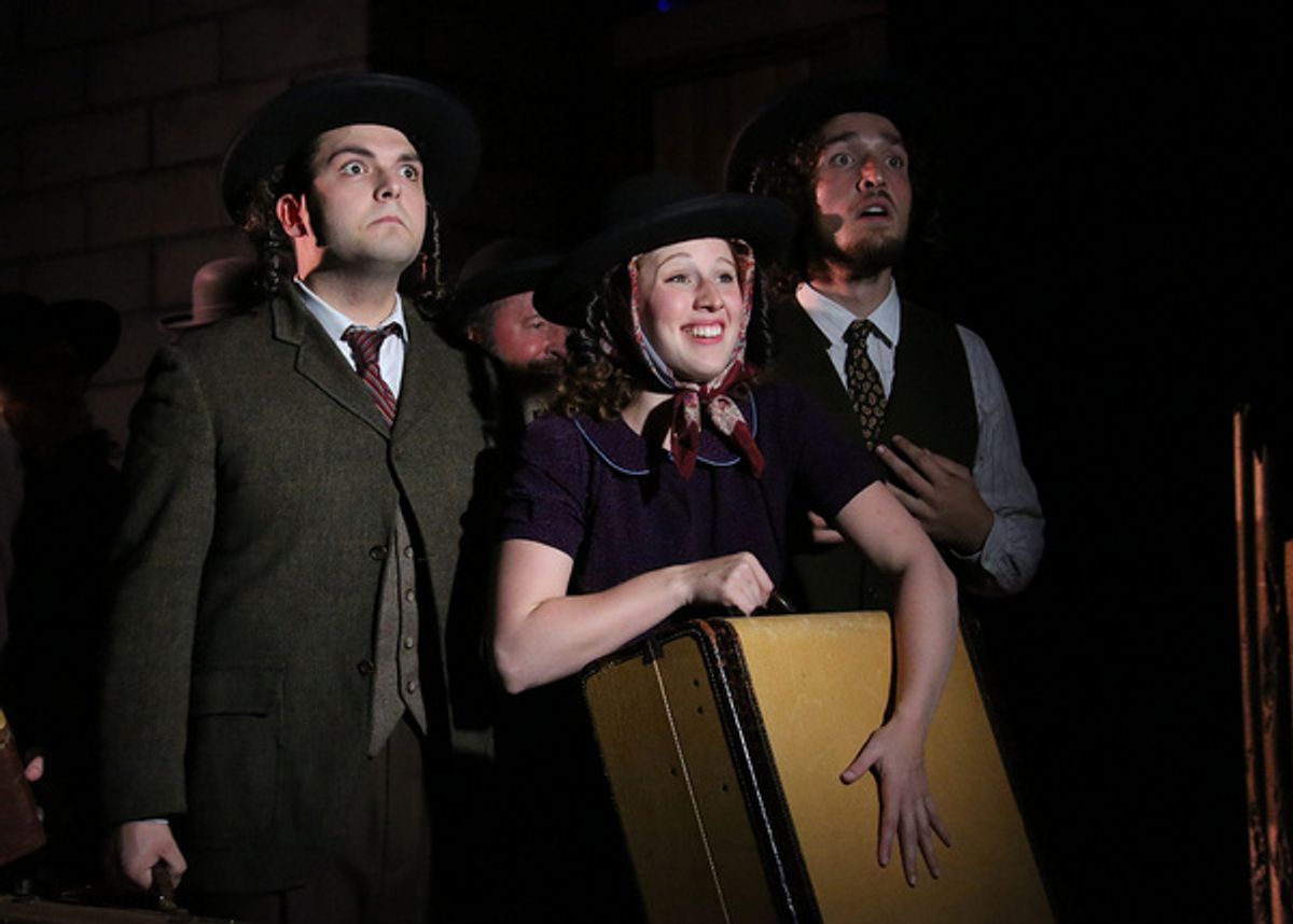 Noah Pelty, Lily Steven and Nick Nudler at 