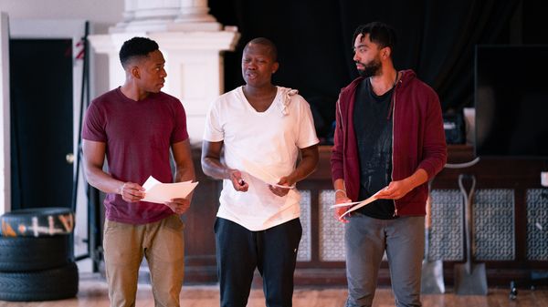 Patrick Agada, Manny Buckley and Rashaad Hall Photo