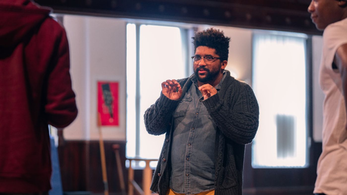 Photo Flash: In Rehearsal with Steppenwolf's THE BROTHERS SIZE  Image