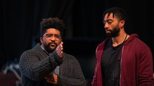 Monty Cole and Rashaad Hall @ BroadwayWorld Monty Cole and Rashaad Hall Photo