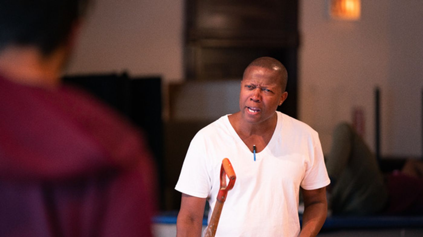 Photo Flash: In Rehearsal with Steppenwolf's THE BROTHERS SIZE  Image