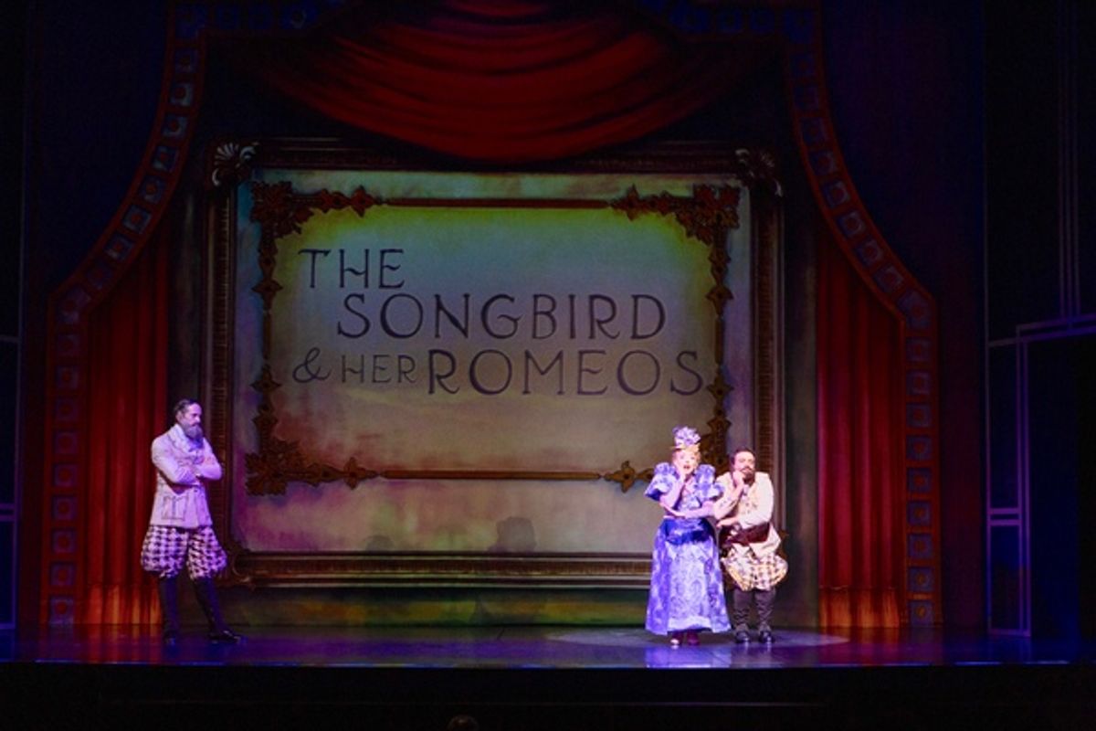 Jeffry Denman, Jessica Wockenfuss as Willie Cagney, and Edward Tolve at 