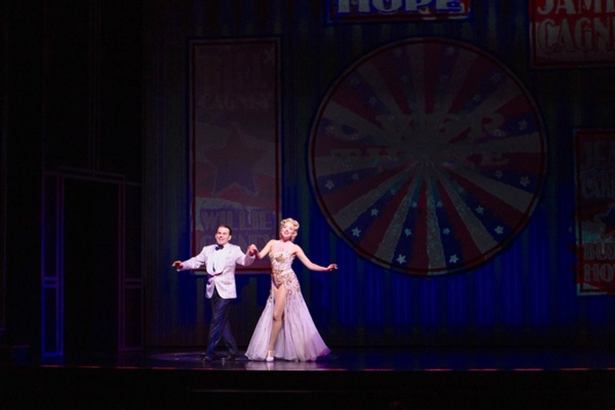 Robert Creighton as James Cagney and Jessica Wockenfuss as Willie Cagney at 