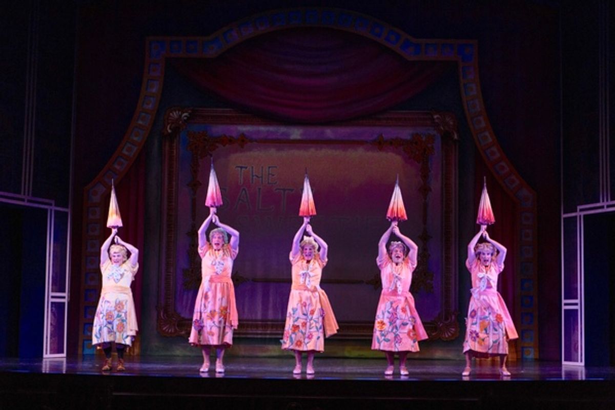 Robert Creighton as James Cagney and Male Ensemble at 