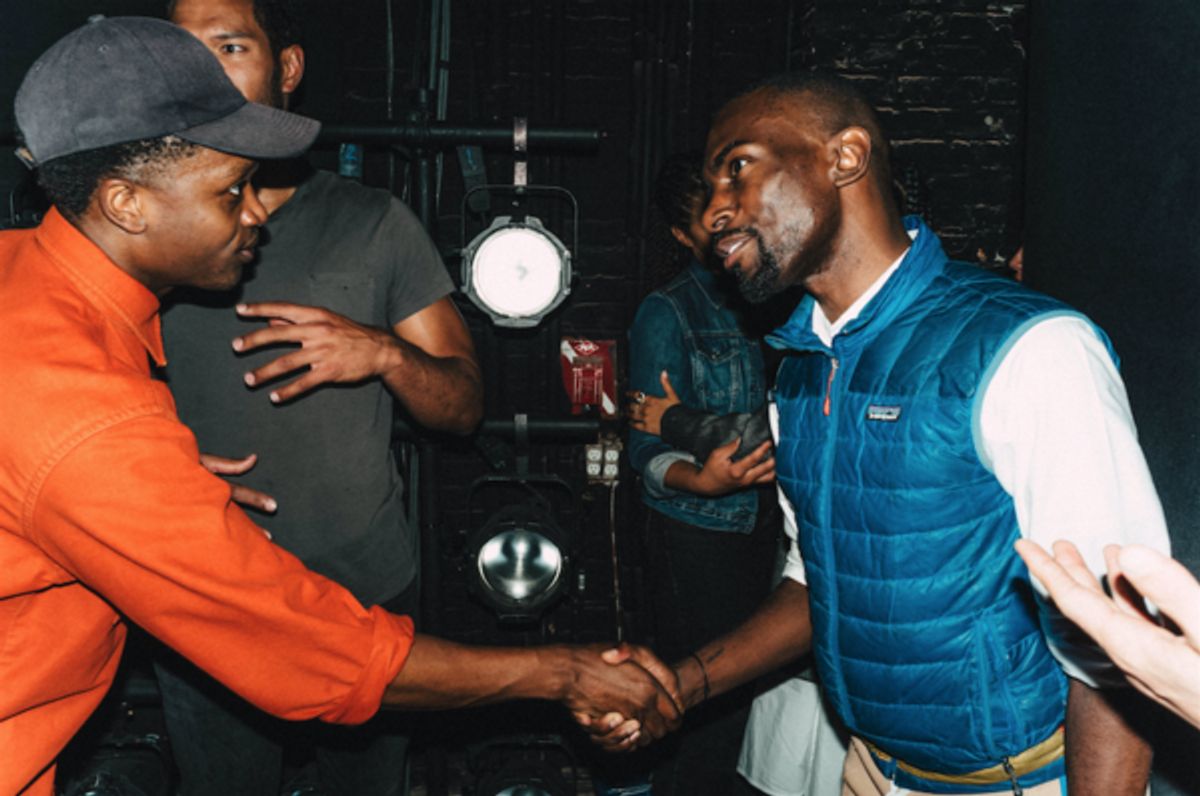 Ato Blankson-Wood and Deray McKessen  at 