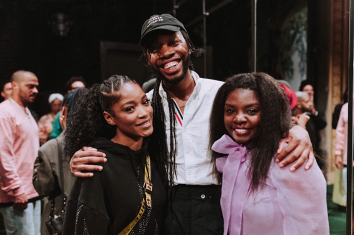 Jeremy O. Harris, Keke Palmer and Joaquina Kalukango at 