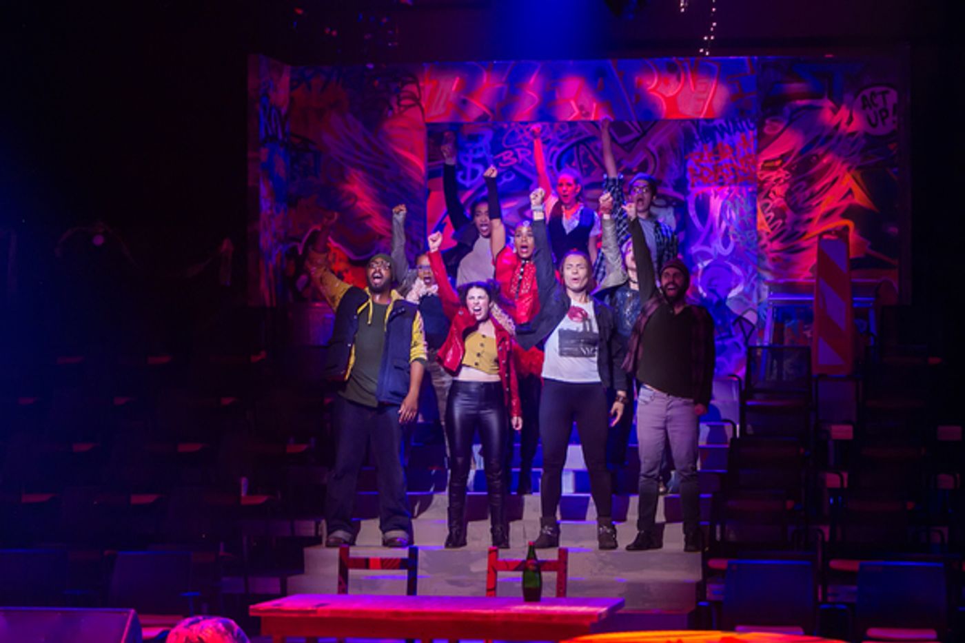 Photo Flash: Hunter Foster and Jennifer Cody Co-Direct Redhouse's RENT  Image