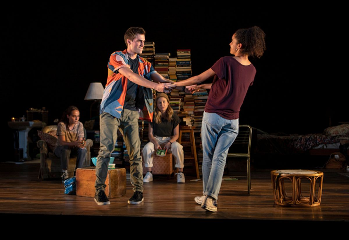 Sadie Scott, Zane Pais, Ruby Frankel and Juliana Canfield at 