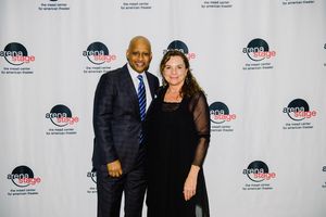Ruben Santiago-Hudson and Constanza Romero-Wilson  Photo