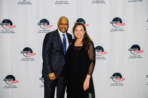 Ruben Santiago-Hudson and Constanza Romero-Wilson  Photo