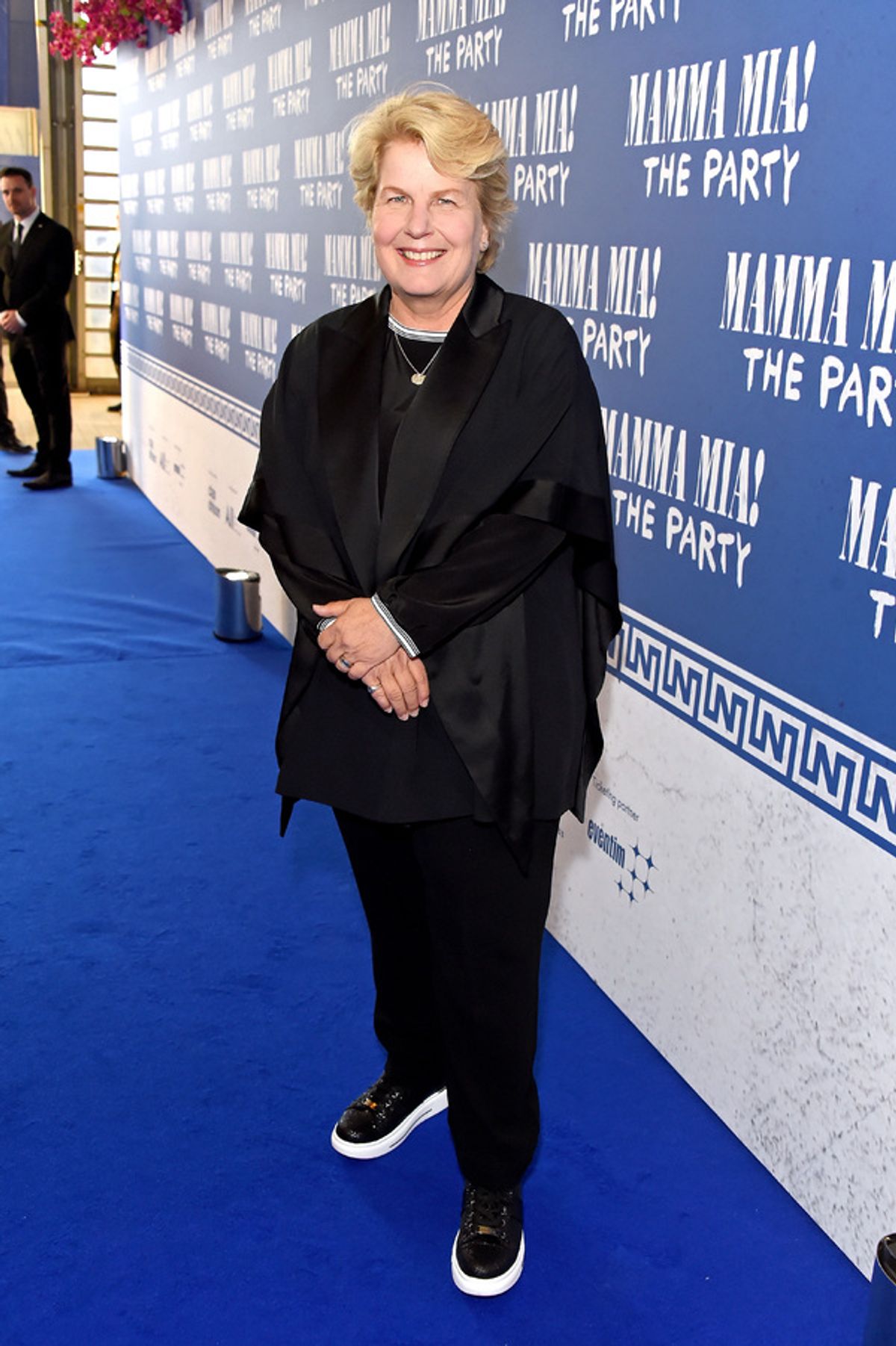 Sandi Toksvig attends the opening night of MAMMA MIA! The Party at 
