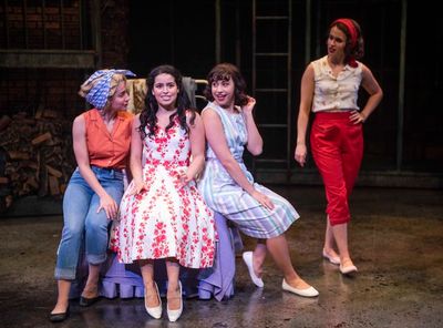 Isabella Abel-Suarez, Liesl Collazo, Mara Cecilia and Brooke Johnson Photo