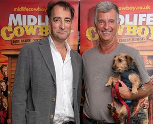 Alistair McGowan with Tony Hawks Photo