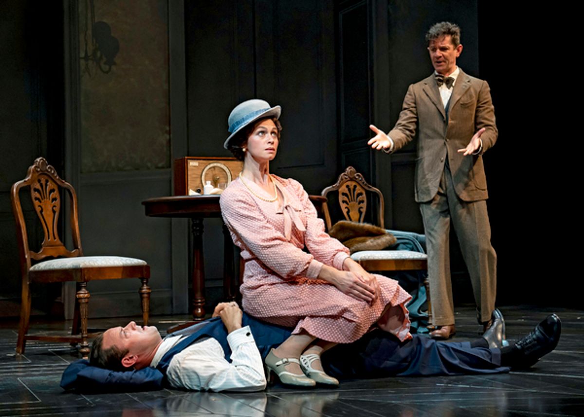 Rebecca Night, Harry Hadden-Paton, James Frain at 