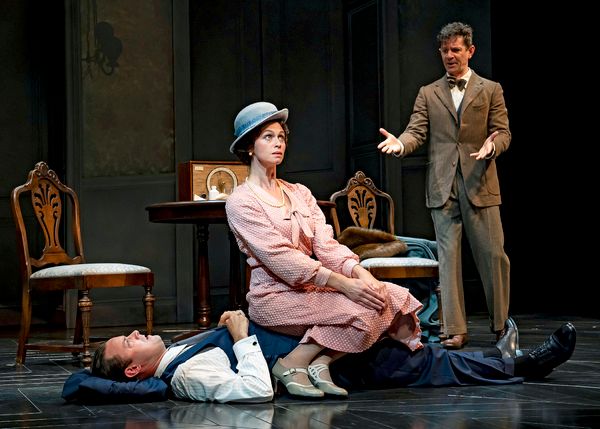 Rebecca Night, Harry Hadden-Paton, James Frain Photo