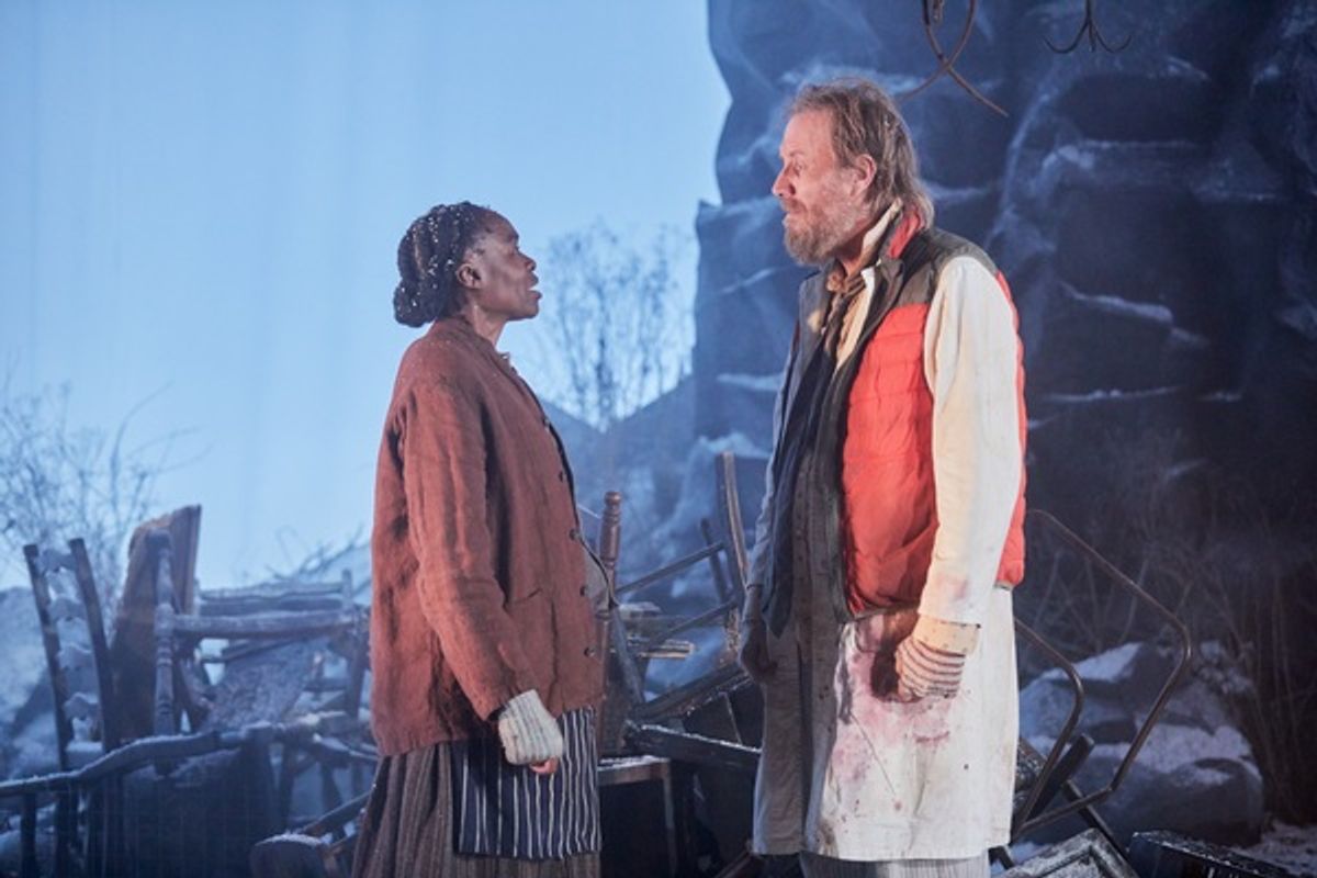 Rakie Ayola, Rhys Ifans  at 