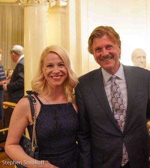 Maggie Mae Rosendale & William S. Hearst, Chairman of the Board Stecher Horowitz Foun Photo