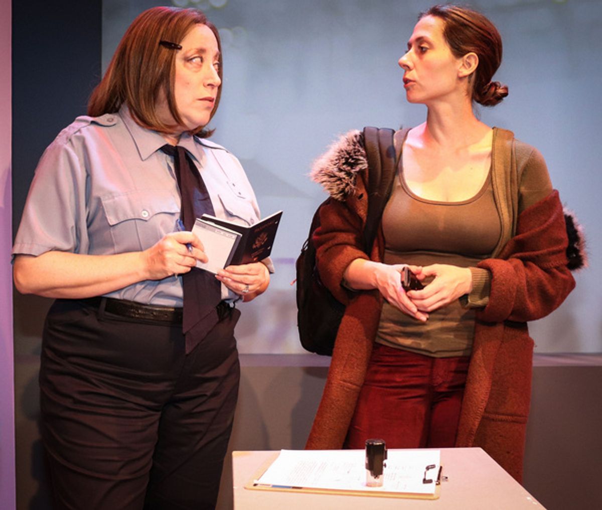 Amy Tolsky and Allison Blaize at 