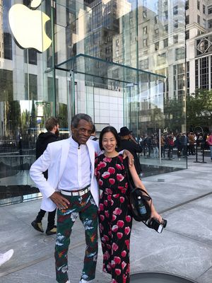 Andre De Shields and Lia Chang Photo