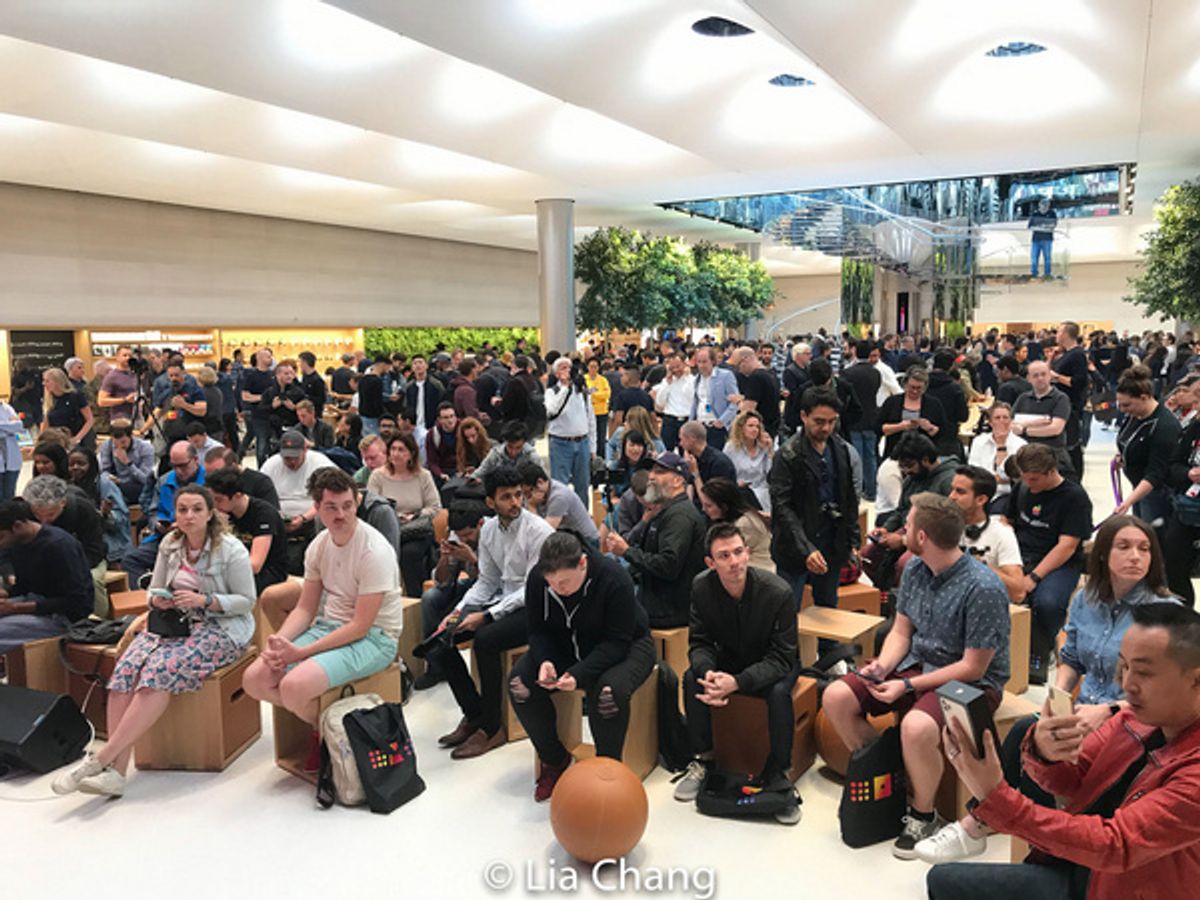 Grand reopening of Apple Fifth Avenue in New York on September 20, 2019 at 