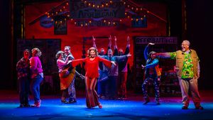 Leslie Stevens, Ken Page, and company Photo