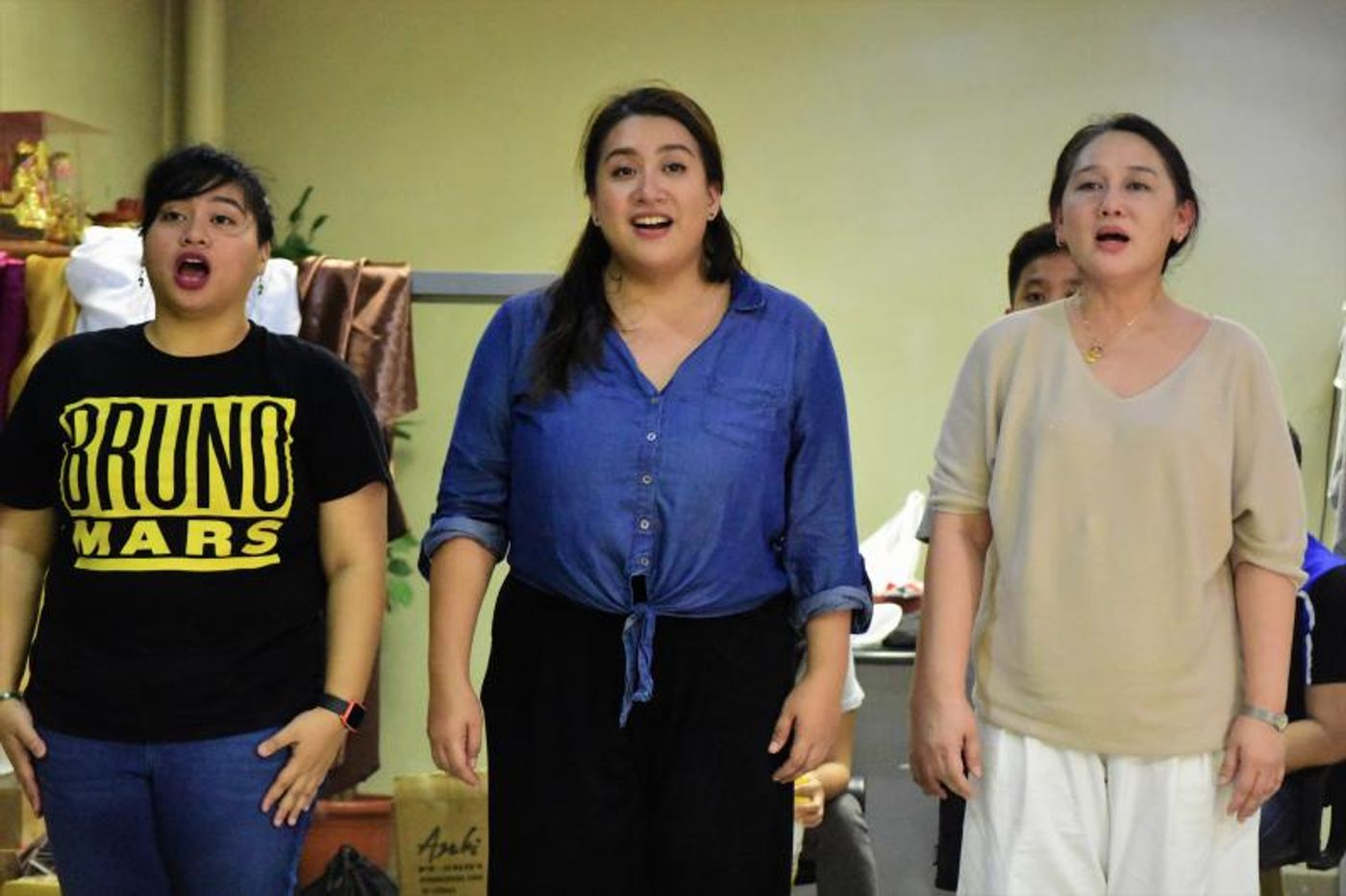 Photo Coverage: Go Inside the Rehearsal of MAGNIFICAT THE MUSICAL; Show Opens 27 Sept.  Image