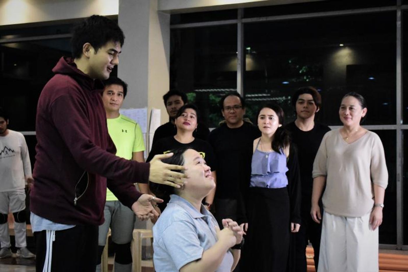 Photo Coverage: Go Inside the Rehearsal of MAGNIFICAT THE MUSICAL; Show Opens 27 Sept.  Image
