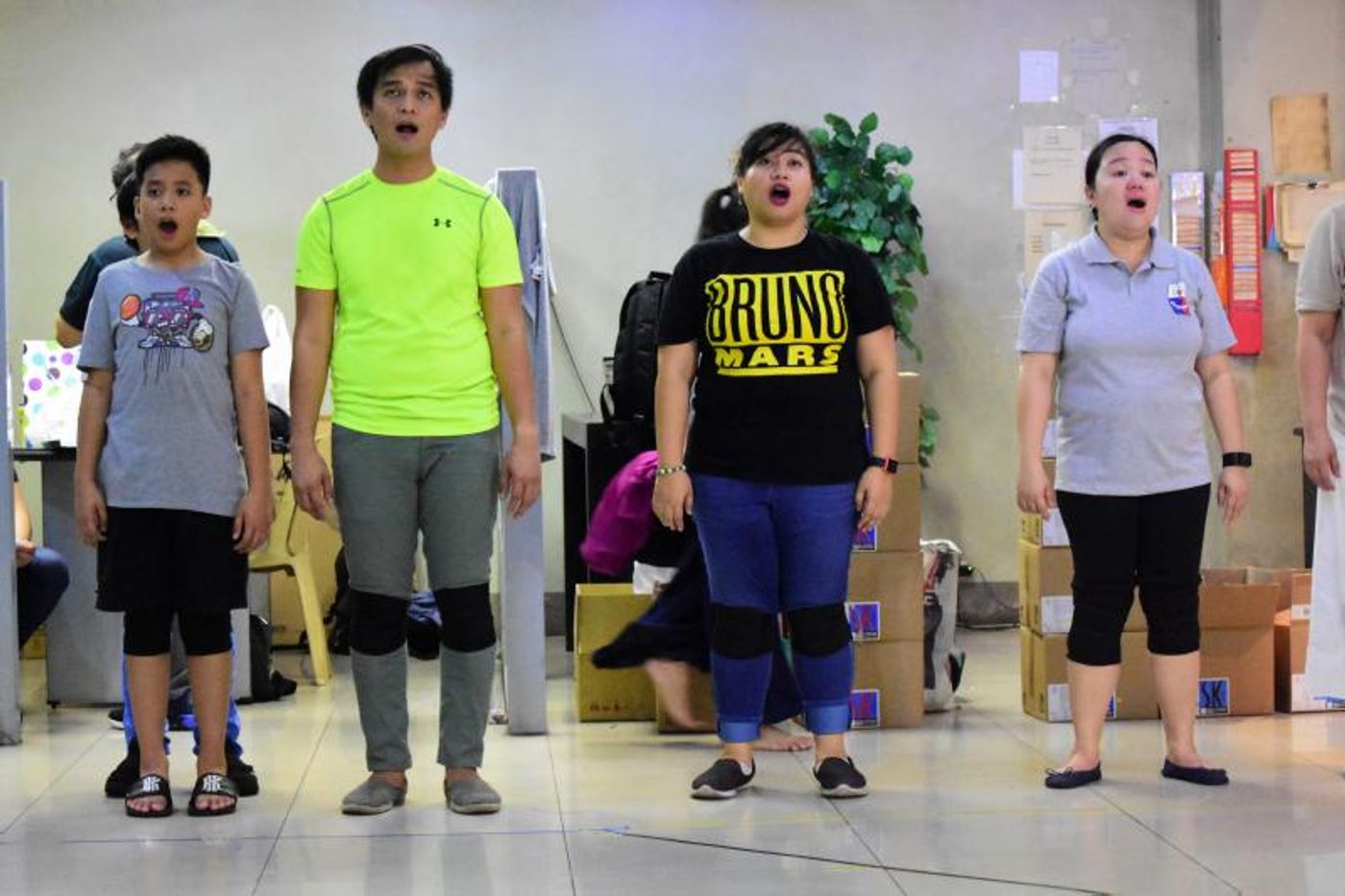 Photo Coverage: Go Inside the Rehearsal of MAGNIFICAT THE MUSICAL; Show Opens 27 Sept.  Image