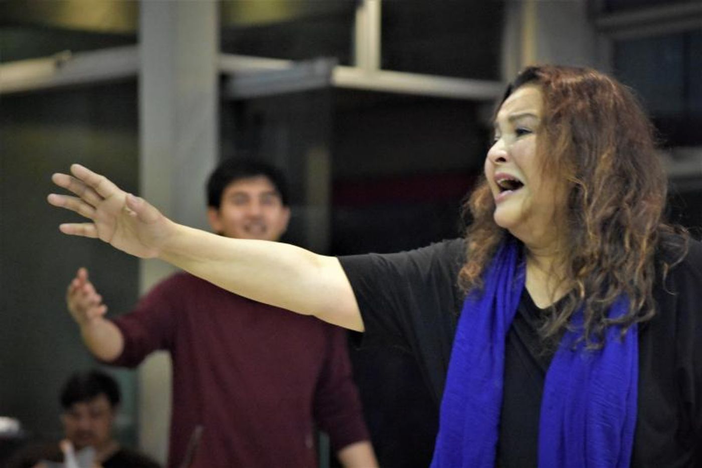 Photo Coverage: Go Inside the Rehearsal of MAGNIFICAT THE MUSICAL; Show Opens 27 Sept.  Image
