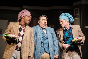 Deonté Allen, Richard R. Rosales, and Steve Weber @ BroadwayWorld Deonté Allen, Richard R. Rosales, and Steve Weber Photo