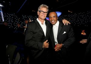 Harry Hamlin and Sugar Ray Leonard Photo