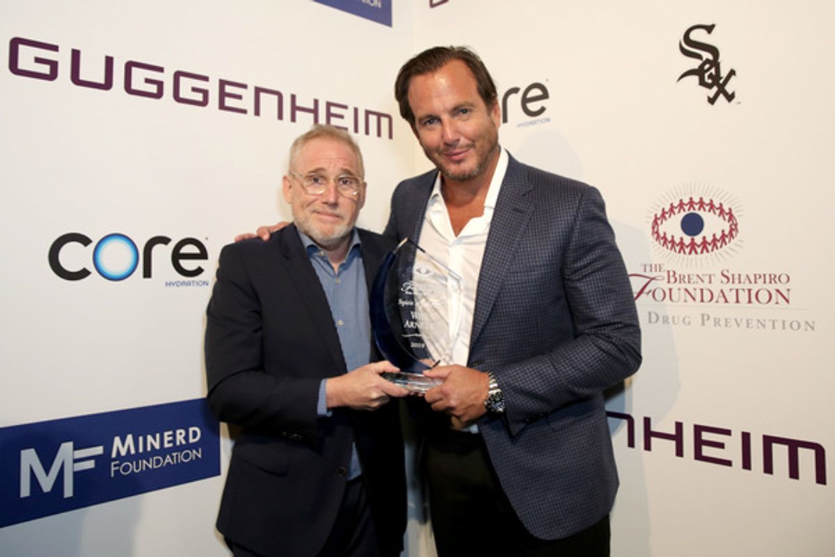 Mike Binder and Will Arnett at 