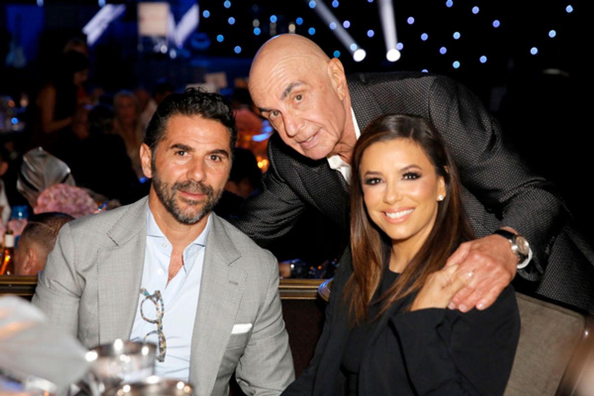 JosÃ© BastÃ³n, Robert Shapiro, and Eva Longoria  at 