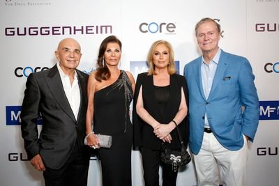 Robert Shapiro, Linell Shapiro, Kathy Hilton and Richard Hilton  Photo