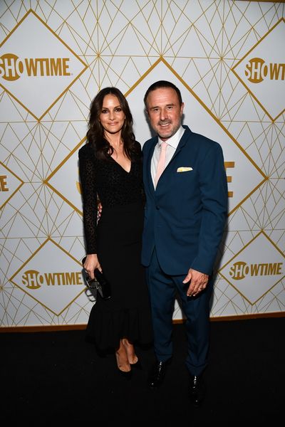 Christina McLarty and David Arquette  Photo