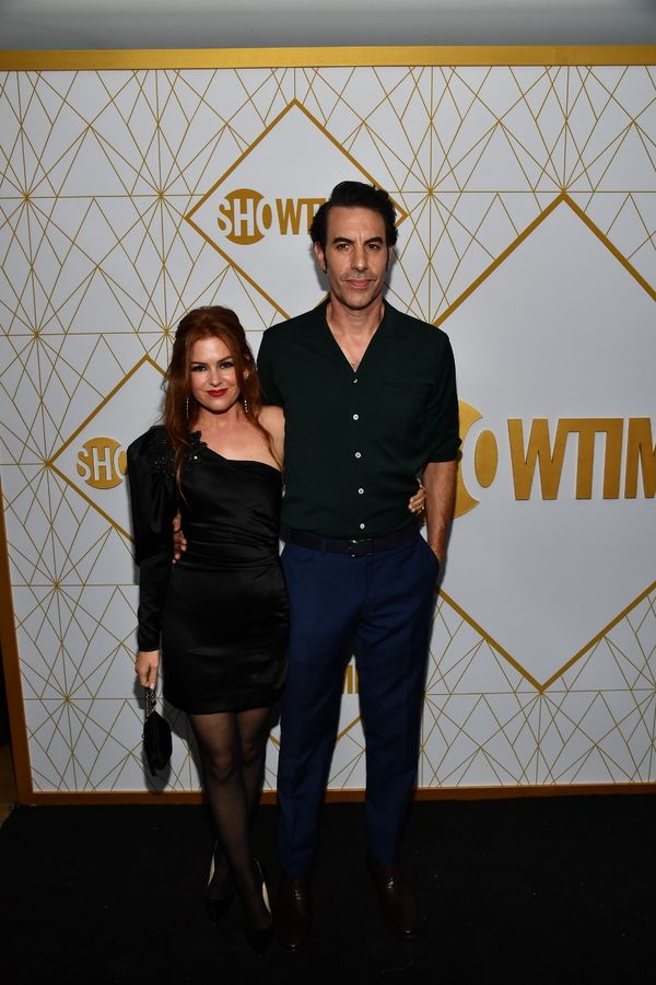 Sacha Baron Cohen and Isla Fisher Photo