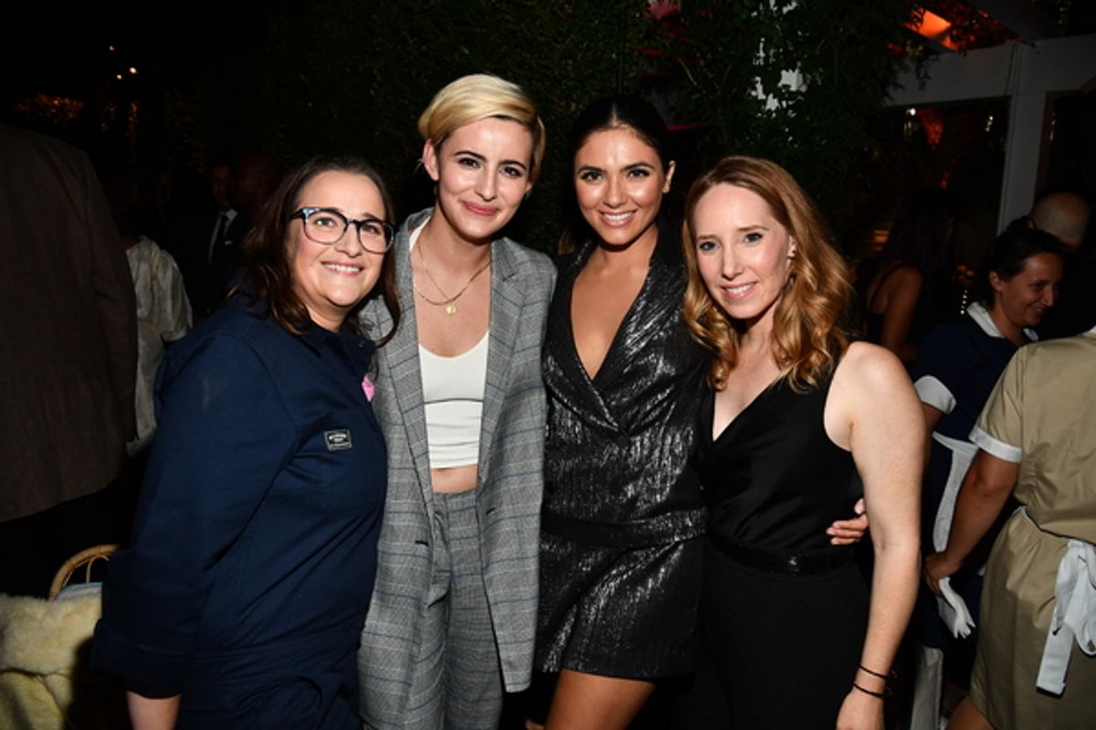Marja-Lewis Ryan, Jacqueline Toboni, Arienne Mandi and Steph Green at 