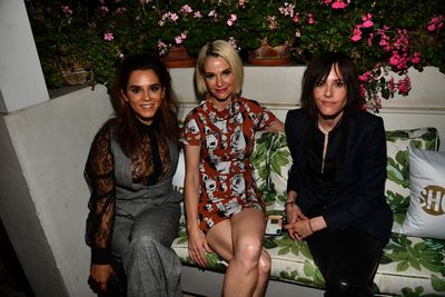 Sepideh Moafi, Leisha Hailey and Katherine Moennig  Photo
