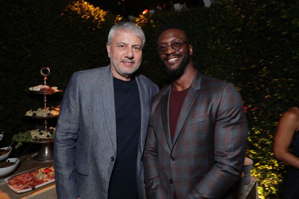 Gary Levine and Aldis Hodge  Photo