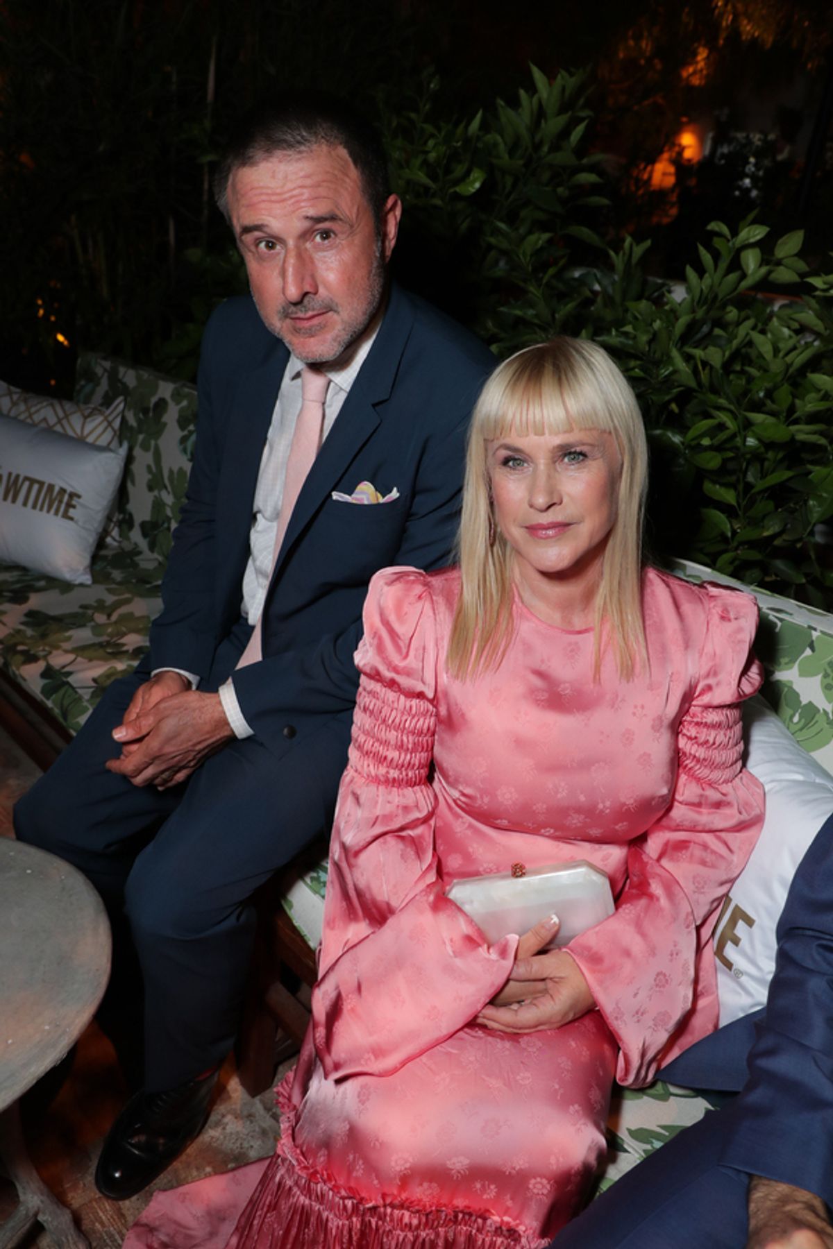 David Arquette and Patricia Arquette  at 